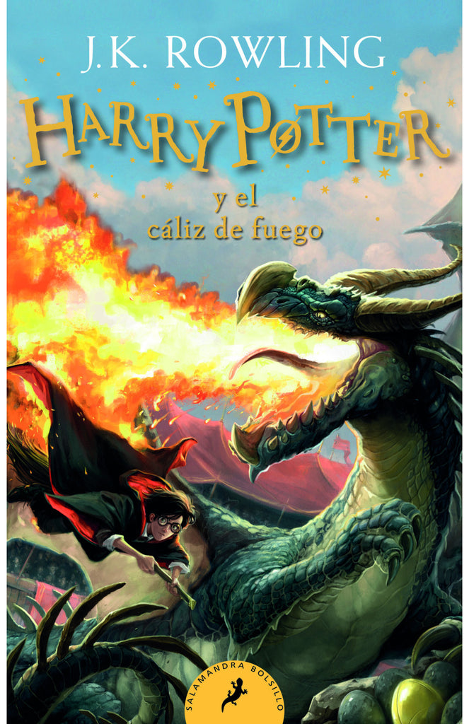 Harry Potter y el cáliz de fuego (Harry Potter 4) - J.K. Rowling - Salamandra