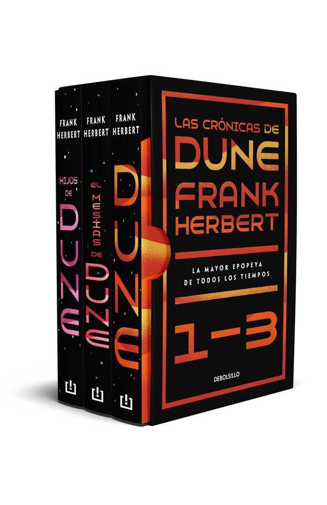 Las crónicas de Dune: Estuche trilogía - Frank Herbert - DEBOLS!LLO