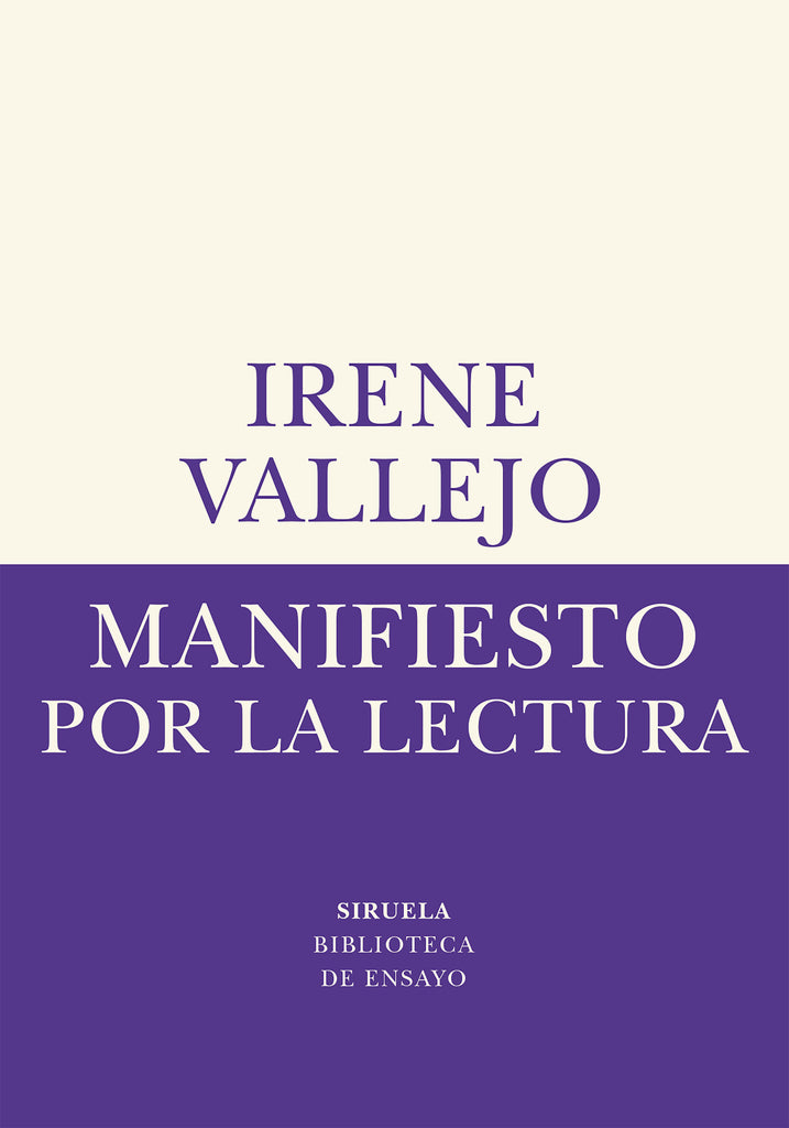 Manifiesto por la lectura - Irene Vallejo - Siruela