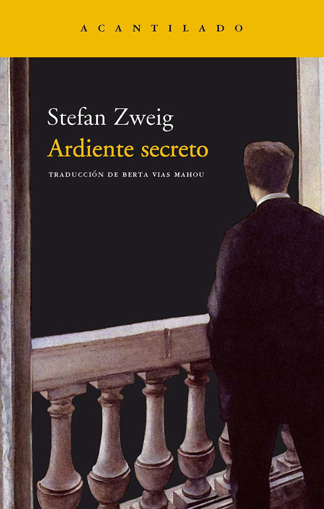 Novela Ardiente secreto Acantilado año publicación 1913 126 páginas