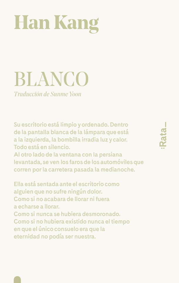 Blanco - Han Kang - Rata