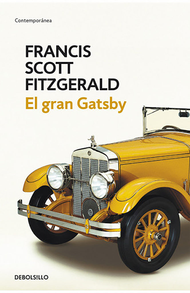 Novela El Gran Gatsby DEBOLS!LLO año publicación 1925 192 páginas